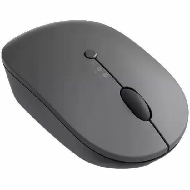 Lenovo Go Wireless Multi-Device Mouse (Storm Grey) - Blue Optical - Wireless -