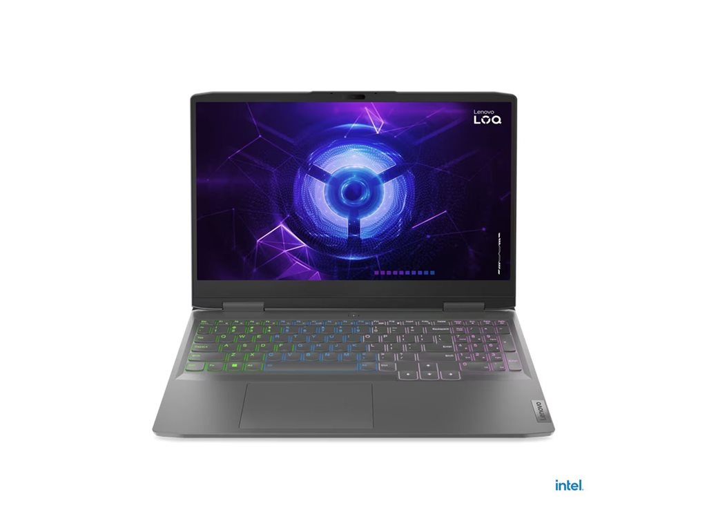 Lenovo LOQ 15IRH8 82XV - 180-degree hinge design - Intel Core i5 - 13420H / up to 4.6 GHz - Win 11 Home - GF RTX 3050 -