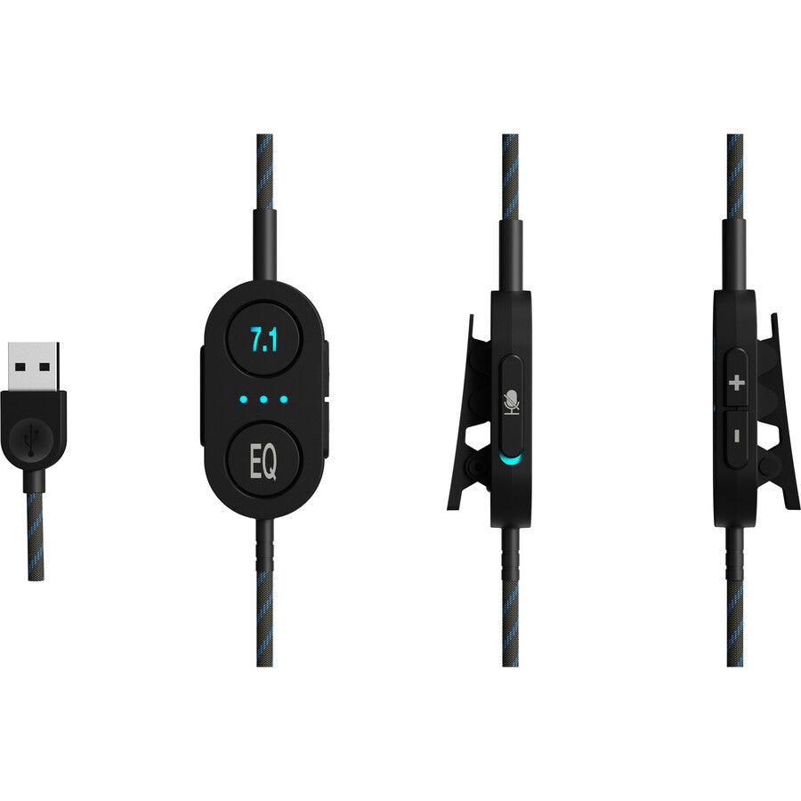 Lenovo Legion H500 Pro Headset Wired Head-Band Gaming Grey