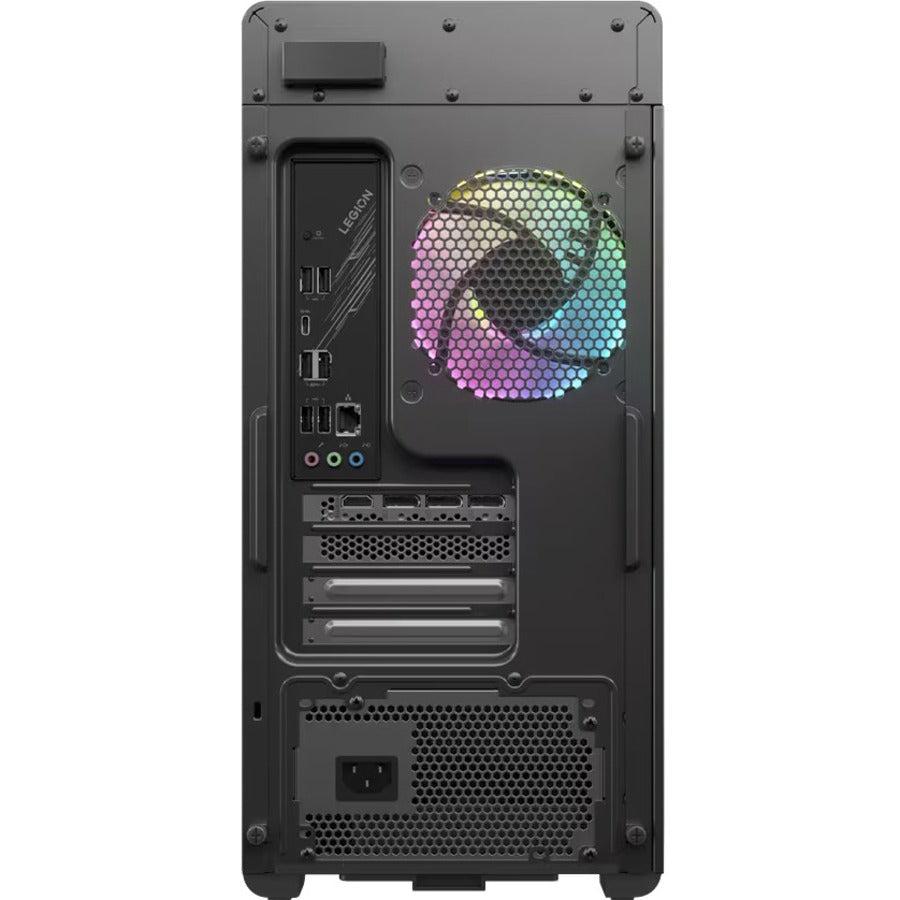 Lenovo Legion T5 26IRB8 90UT000MUS Gaming Desktop Computer - Intel Core i5 13th Gen i5-13400F Deca-core (10 Core) 2.50 GHz - 8 GB RAM DDR5 SDRAM - 1 TB HDD - 512 GB M.2 PCI Express NVMe 4.0 x4 SSD - Tower - Storm Gray