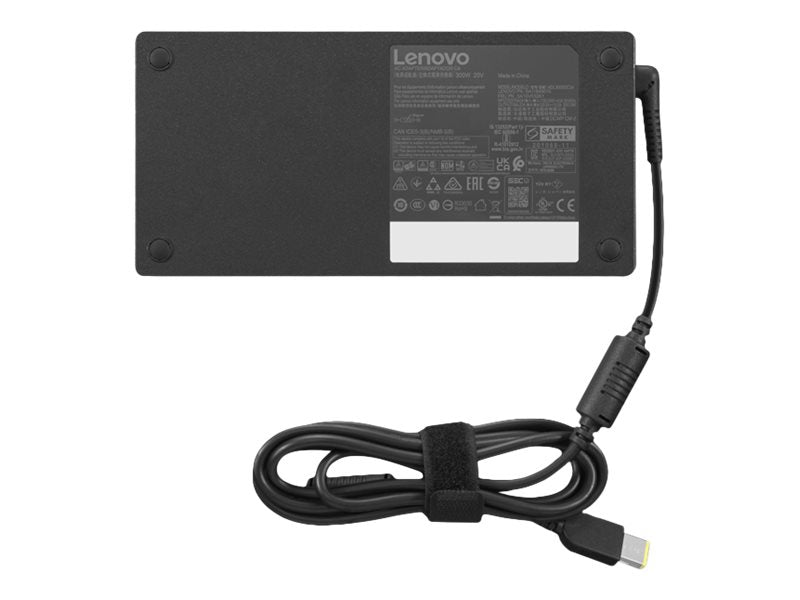 Lenovo - Power adapter - AC 100-240 V - 300 Watt - United States - black - CRU - for ThinkStation P3 30H0; P360 30FA, 30FB, 30FC; 4X21L18243
