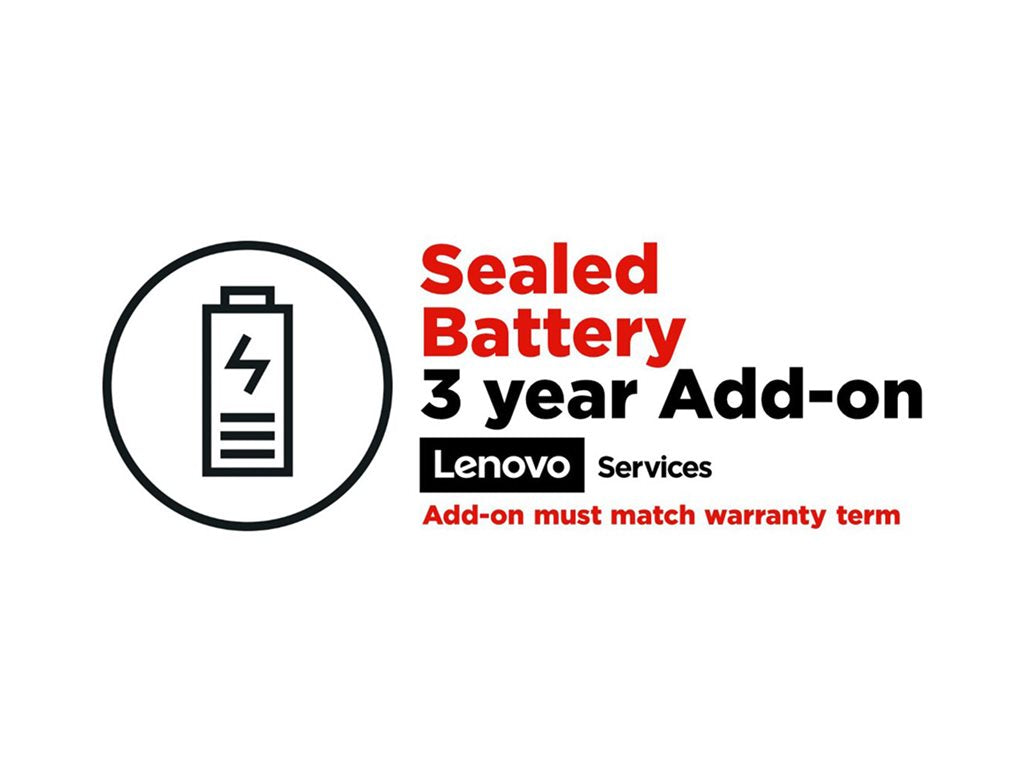 Lenovo Sealed Battery Add On - Battery replacement - 3 years - for ThinkPad P14s Gen 3 21AK, 21J5; P15v Gen 3 21EM; P16s Gen 5WS1H31713