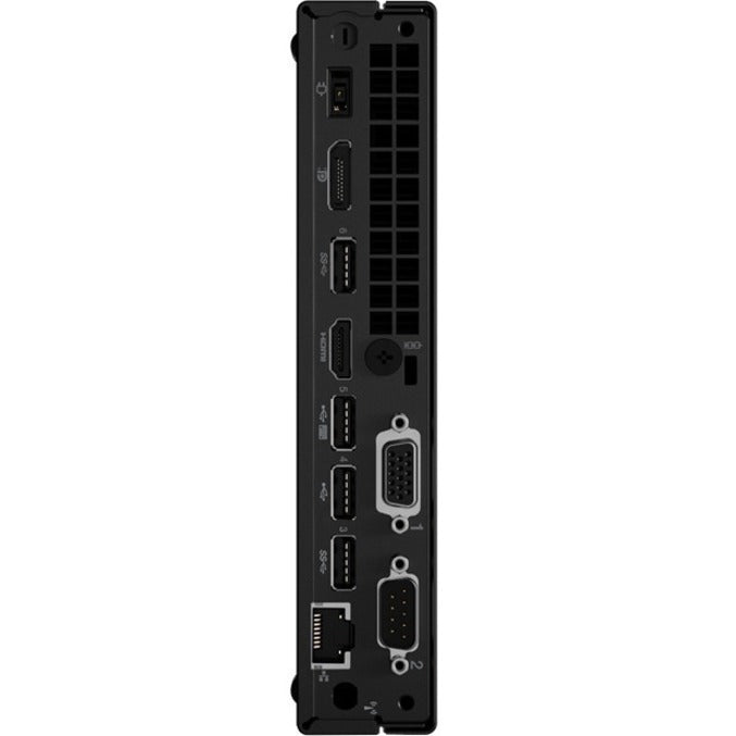 Lenovo ThinkCentre M60e 11LV008RUS Desktop Computer - Intel Core i5 10th Gen i5-1035G1 - 16 GB - 256 GB SSD - Tiny - Black