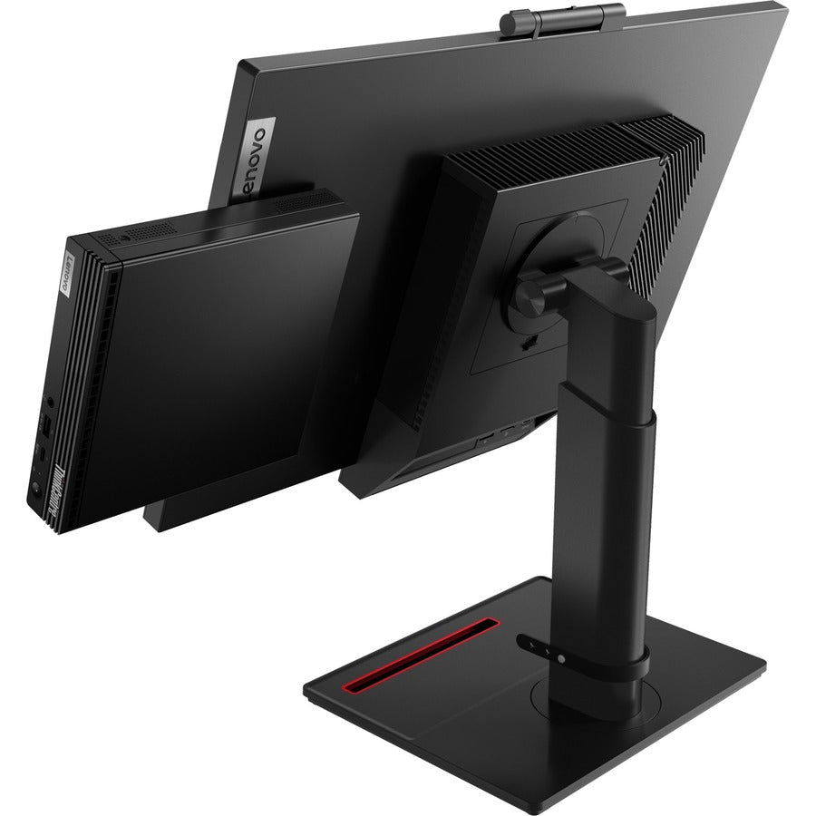 Lenovo ThinkCentre M80q 11DN0097US Desktop Computer - Intel Core i3 10th Gen i3-10100T Quad-core (4 Core) 3 GHz - 8 GB RAM DDR4 SDRAM - 128 GB M.2 PCI Express NVMe 3.0 x2 SSD - Tiny - Black