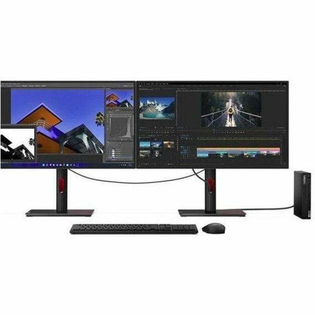 Lenovo ThinkCentre M80q Gen 3 11U10054US Desktop Computer - Intel Core i5 12th Gen