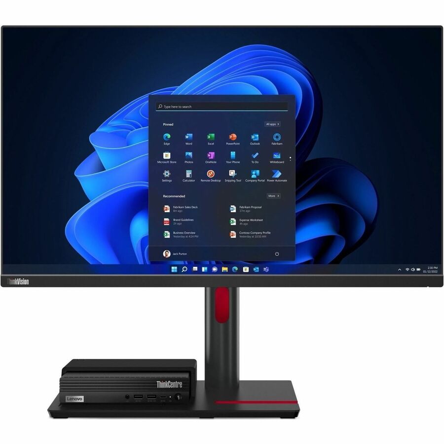 Lenovo ThinkCentre M80q Gen 3 11U10054US Desktop Computer - Intel Core i5 12th Gen