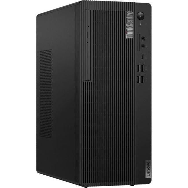 Lenovo ThinkCentre M80t Gen 3 11TE001DUS Desktop Computer - Intel Core i7 12th Gen i7-12700 - vPro Technology - 16 GB - 512 GB SSD - Tower - Black
