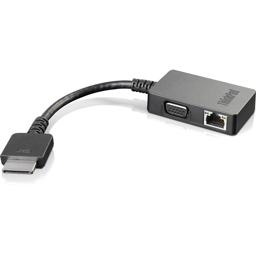 Lenovo ThinkPad OneLink+ to VGA/RJ45 adapter - RJ-45/VGA Video/Network Cable for Network D