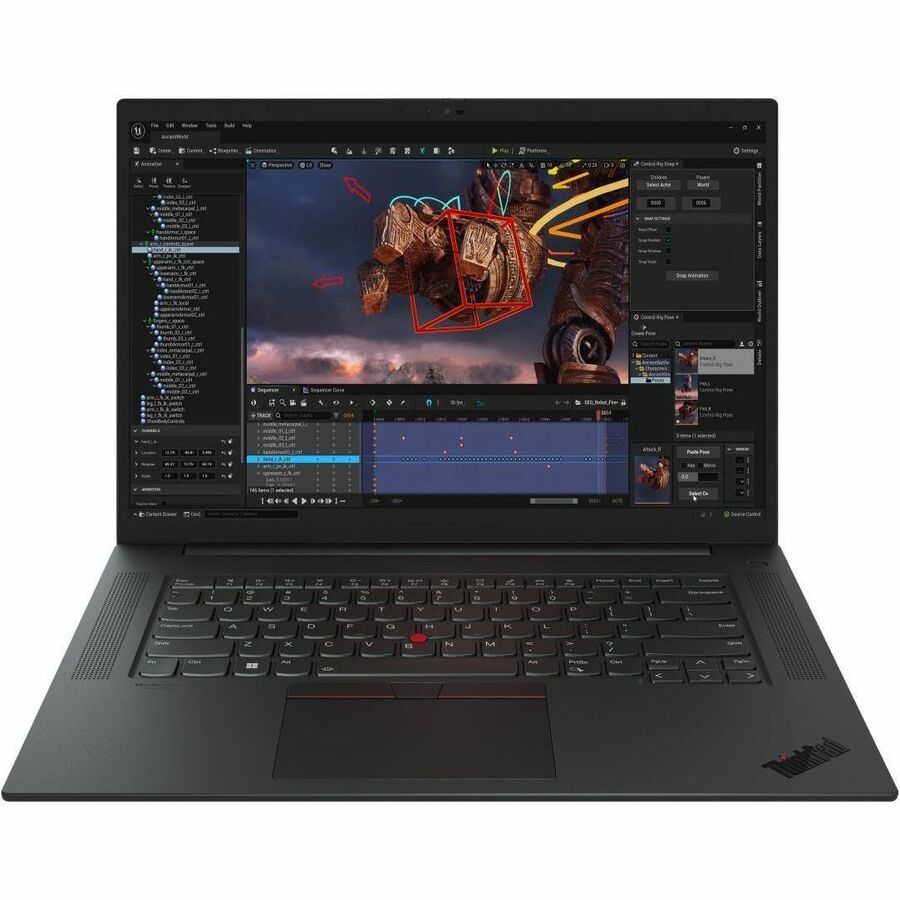 Lenovo ThinkPad P1 Gen 6 21FV001BUS 16 Mobile Workstation - WQXGA - 2560 x 1600 - Intel Co