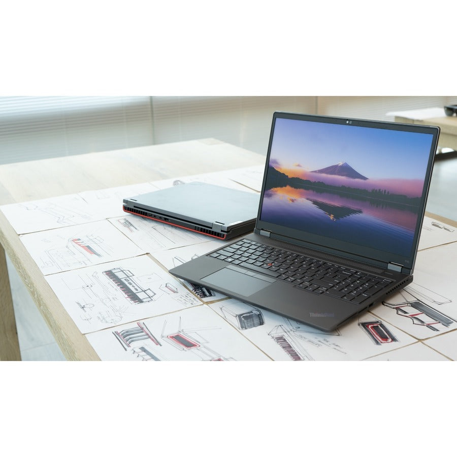 Lenovo ThinkPad P16 G1 21D600AXUS 16" Mobile Workstation - WQUXGA - 3840 x 2400 - Intel Core i9 12th Gen i9-12950HX Hexadeca-core (16 Core) 2.30 GHz - 32 GB Total RAM - 1 TB SSD - Storm Gray