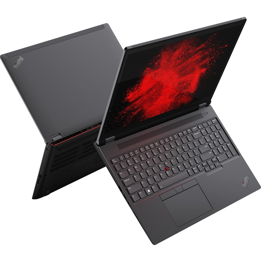 Lenovo ThinkPad P16 G1 21D600AXUS 16" Mobile Workstation - WQUXGA - 3840 x 2400 - Intel Core i9 12th Gen i9-12950HX Hexadeca-core (16 Core) 2.30 GHz - 32 GB Total RAM - 1 TB SSD - Storm Gray