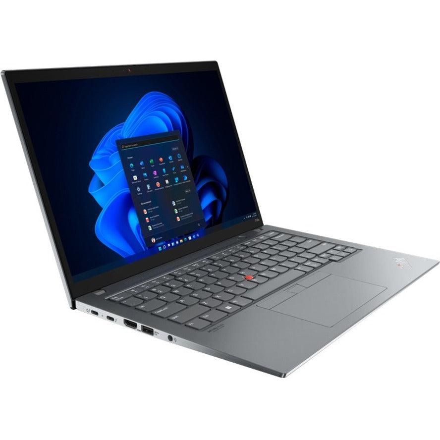 Lenovo ThinkPad T14s Gen 3 21BR00FSUS 14" Notebook - WUXGA - 1920 x 1200 - Intel Core i7 12th Gen i7-1260P Dodeca-core (12 Core) - 16 GB Total RAM - 16 GB On-board Memory - 512 GB SSD - Storm Gray