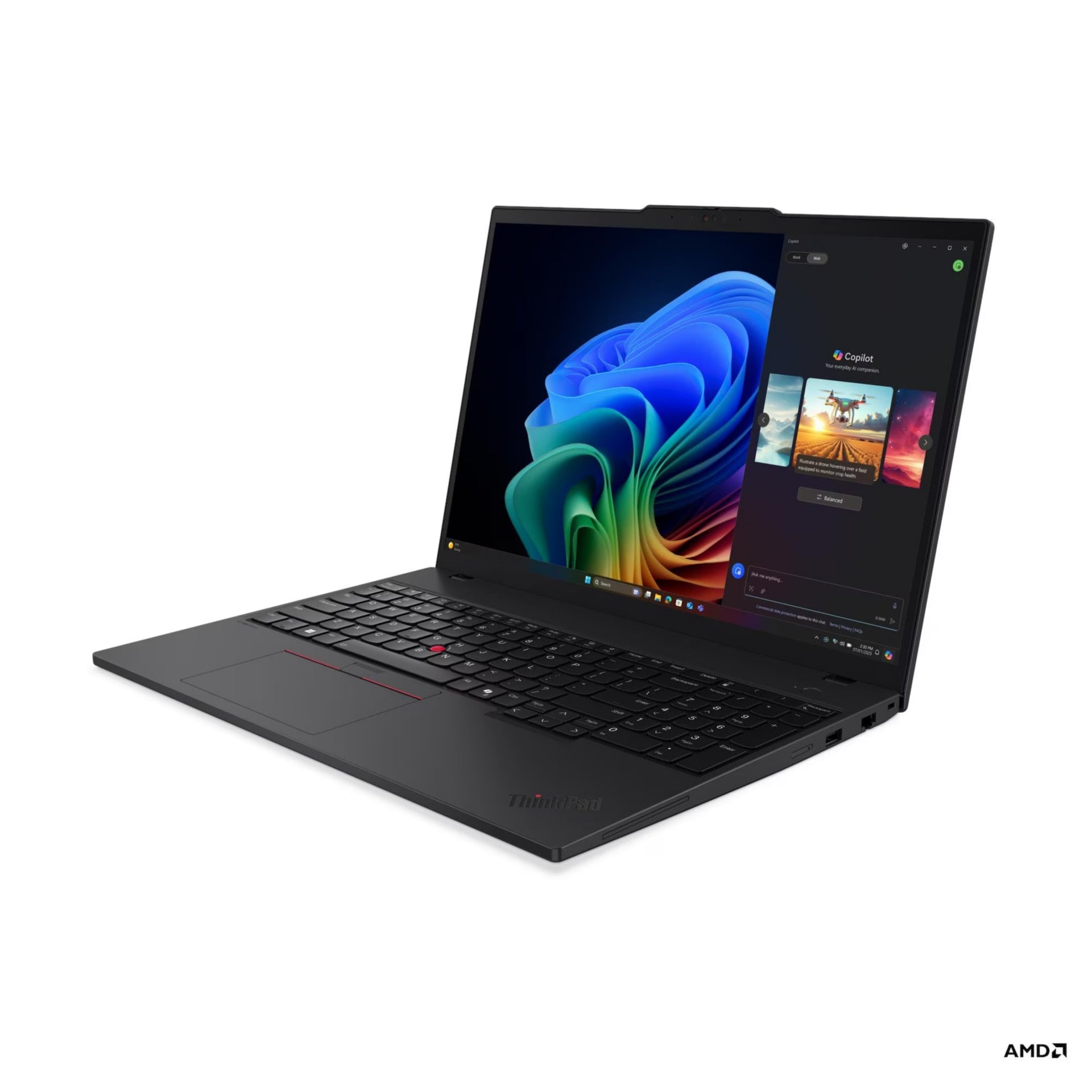 Lenovo ThinkPad T16 AMD Ryzen AI 7 PRO 350, 16" WUXGA Touch, W11P64