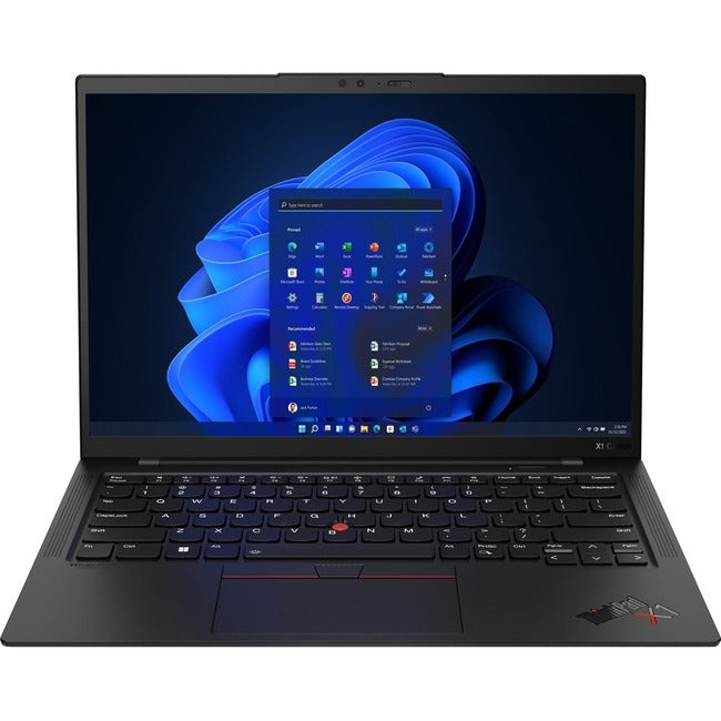 Lenovo ThinkPad X1 Carbon Gen 10 21CB000CUS 14 Touchscreen Notebook - WUXGA - Intel Core i7 i7-1260P - vPro Technology - 16 GB - 512 GB SSD - English Keyboard - Black Paint"