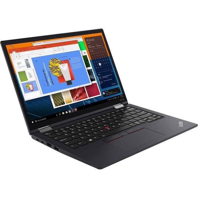 Lenovo ThinkPad X13 Yoga Gen 2 20W8002TUS 13.3 Touchscreen Convertible 2 in 1 Notebook - WUXGA - Intel Core i7 11th Gen i7-1185G7 - vPro Technology - 16 GB - 512 GB SSD - English (US) Keyboard - Black"