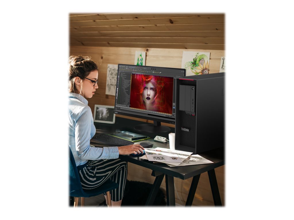 Lenovo ThinkStation P620 30E0 - Tower - 1 x Ryzen ThreadRipper PRO 5975WX / up to 4.5 GHz - AMD PRO - RAM 32 GB - SSD 1 TB - 30E000YDUS