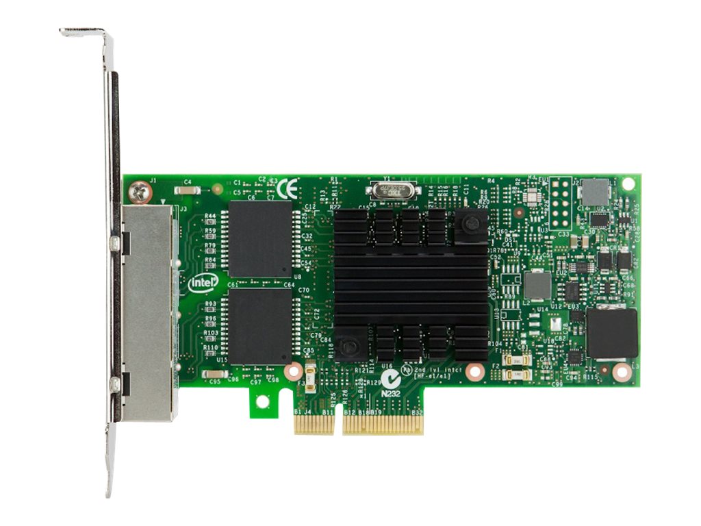 Lenovo ThinkSystem I350-T4 By Intel - Network adapter - PCIe 2.0 x4 low profile - 1000Base-T x 4 - FRU - for ThinkAgile