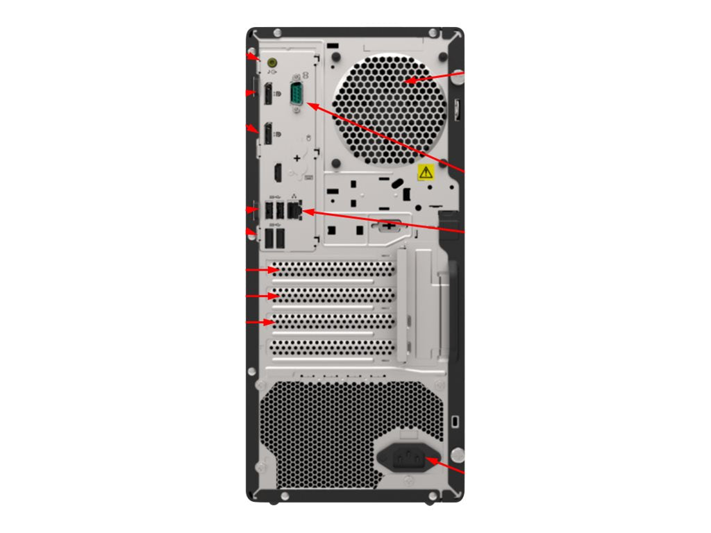 Lenovo ThinkSystem ST50 V2 7D8J - Server - tower - 5U - 1-way - 1 x Xeon E-2386G / up to 5.1 GHz - RAM 16 GB - no HDD -