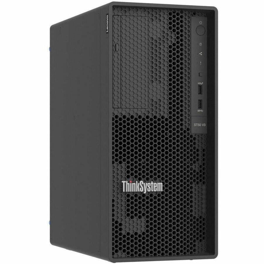 Lenovo ThinkSystem ST50 V3 7DF3A00UNA Tower Server - 1 x Intel Xeon E-2488 3.20 GHz - 16