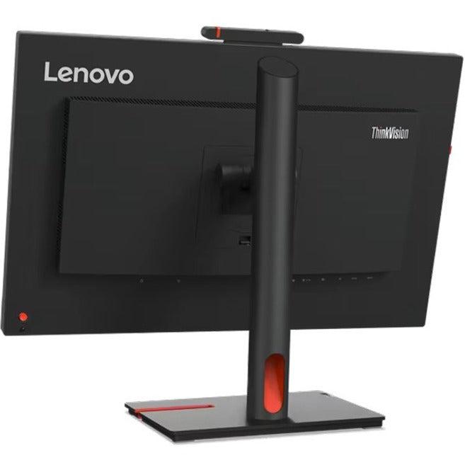 Lenovo ThinkVision T24mv-30 23.8" Webcam Full HD LCD Monitor - 16:9 - Raven Black