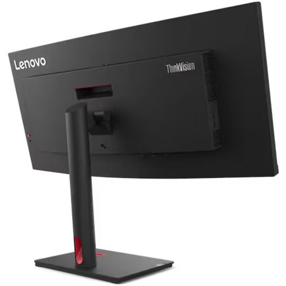 Lenovo ThinkVision T34w-30 34" Class Webcam UW-QHD Curved Screen LED Monitor - 21:9 -