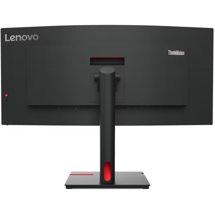 Lenovo ThinkVision T34w-30 34" Class Webcam UW-QHD Curved Screen LED Monitor - 21:9 -
