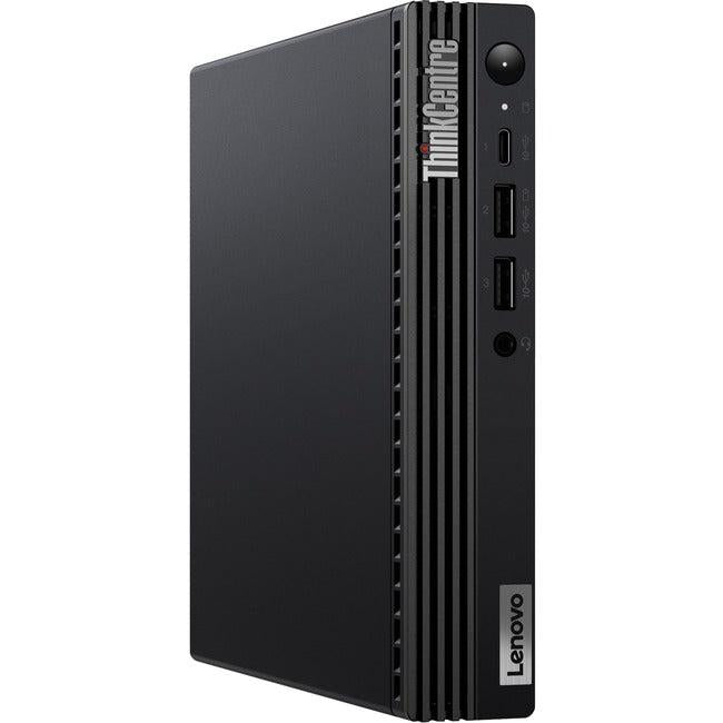 Lenovo Thinkcentre M80Q Gen 3 11U10046Us Desktop Computer - Intel Core I7 12Th Gen I7-12700T Dodeca-Core (12 Core) 1.40 Ghz - 16 Gb Ram Ddr5 Sdram - 256 Gb M.2 Pci Express Nvme 4.0 X4 Ssd - Tiny - Black