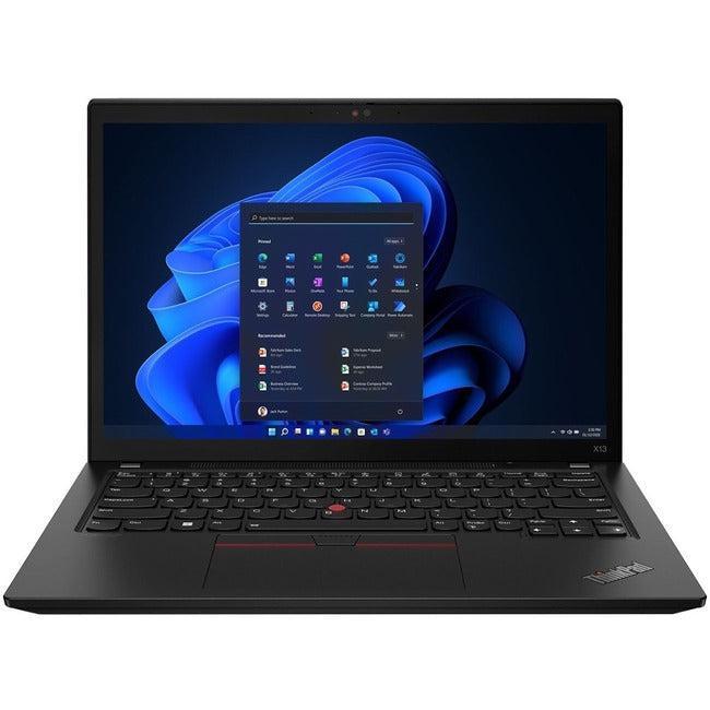 Lenovo Thinkpad X13 Gen 3 21Cm0026Us 13.3" Touchscreen Notebook - Wuxga - 1920 X 1200 - Amd Ryzen 7 Pro 6850U Octa-Core (8 Core) 2.70 Ghz - 16 Gb Total Ram - 16 Gb On-Board Memory - 512 Gb Ssd - Thunder Black