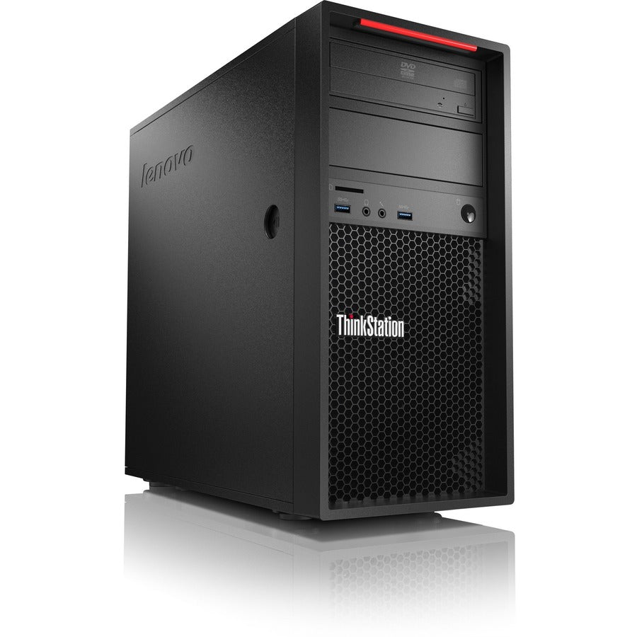 Lenovo Thinkstation P300 30Ag003Nus Workstation - 1 X Intel Xeon Quad-Core (4 Core) E3-1246 V3 3.50 Ghz - 8 Gb Ddr3 Sdram Ram - 180 Gb Ssd - Mini-Tower