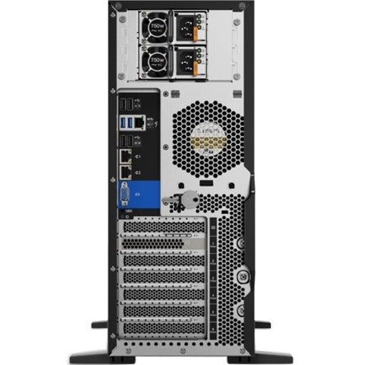 Lenovo Thinksystem St550 7X10A028Na 4U Tower Server - 1 X Intel Xeon Silver 4110 2.10 Ghz - 16 Gb Ram - 12Gb/S Sas, Serial Ata Controller