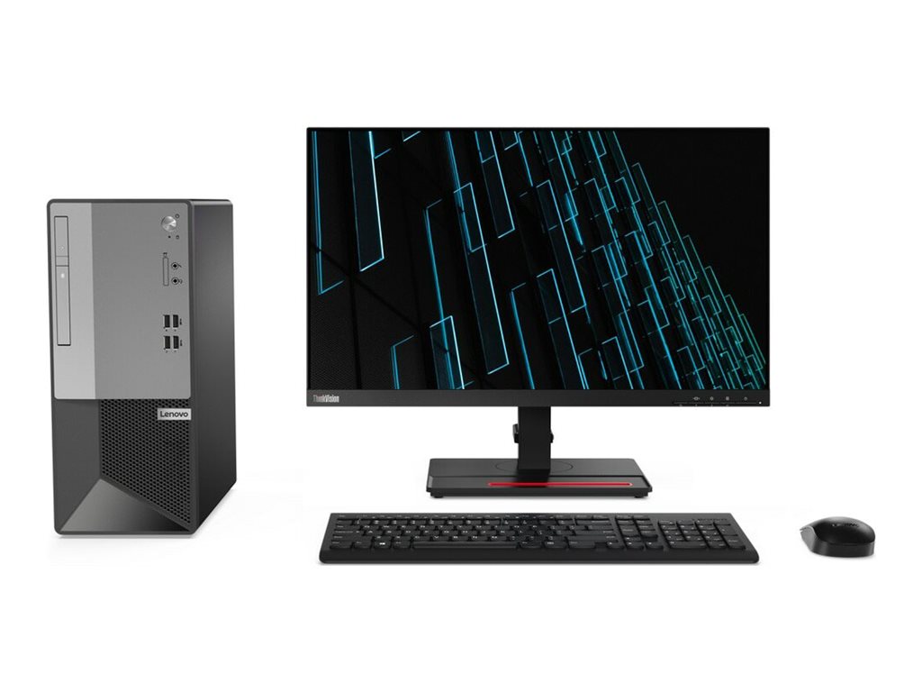 Lenovo V50t Gen 2-13IOB 11QE - Tower Core i5 10400 / up to 4.3 GHz - RAM 4 GB - HDD 1 TB - DVD-Writer - UHD Graphics 630