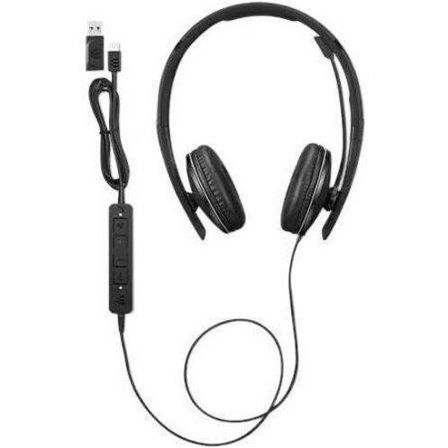 Lenovo Wired ANC Headset Gen 2 (Teams) - Stereo - USB Type C - Wired - 2.2 Kilo Ohm - 20