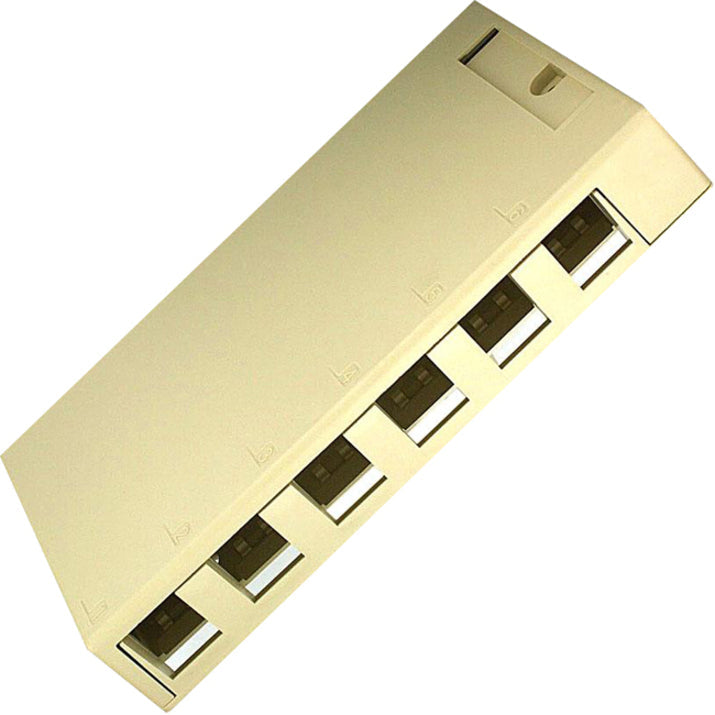 Leviton Quickport 6-Socket Mounting Box