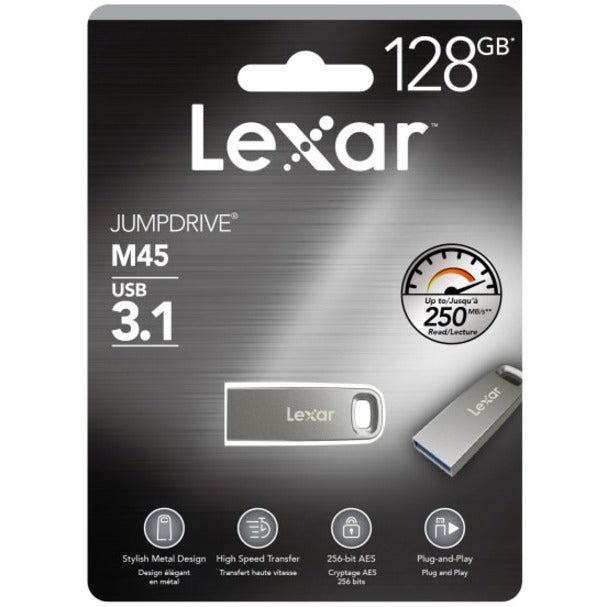 Lexar 128GB JumpDrive M45 USB 3.1 Flash Drive
