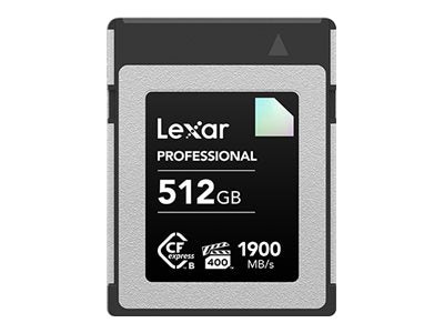 Lexar Professional DIAMOND Series - Flash memory card - 512 GB - CFexpress Type B LCXEXDM512G-RNENG