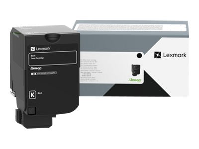 Lexmark - Black - original - toner cartridge LCCP - for Lexmark CS730de, CS735de, CX730de 71C0H10