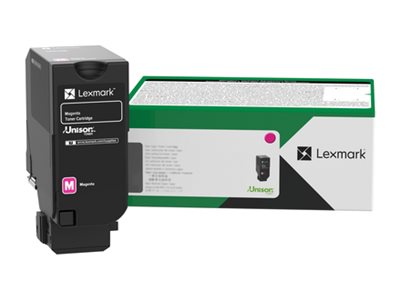 Lexmark - Extra High Yield - magenta - original - box - toner cartridge LCCP, LRP - for Lexmark CX735adse 81C8XM0