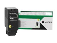 Lexmark - Extra High Yield - yellow - original - box - toner cartridge LCCP, LRP - for Lexmark CX735adse 81C8XY0