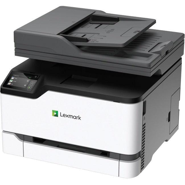 Lexmark Mc3426I Wireless Laser Multifunction Printer-Color-Copier/Scanner-26 Ppm Mono/26 Ppm Color Print-600X600 Print-Automatic Duplex Print-75000 Pages Monthly-251 Sheets Input-Color Scanner-600 Optical Scan-Gigabit Ethernet Ethernet-Wireless Lan