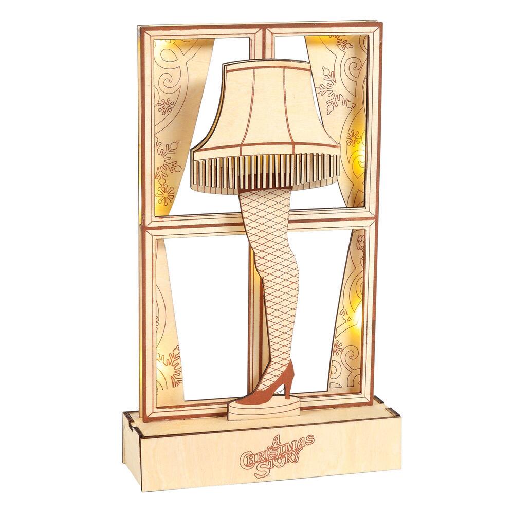 Lighted Leg Lamp Centerpiece