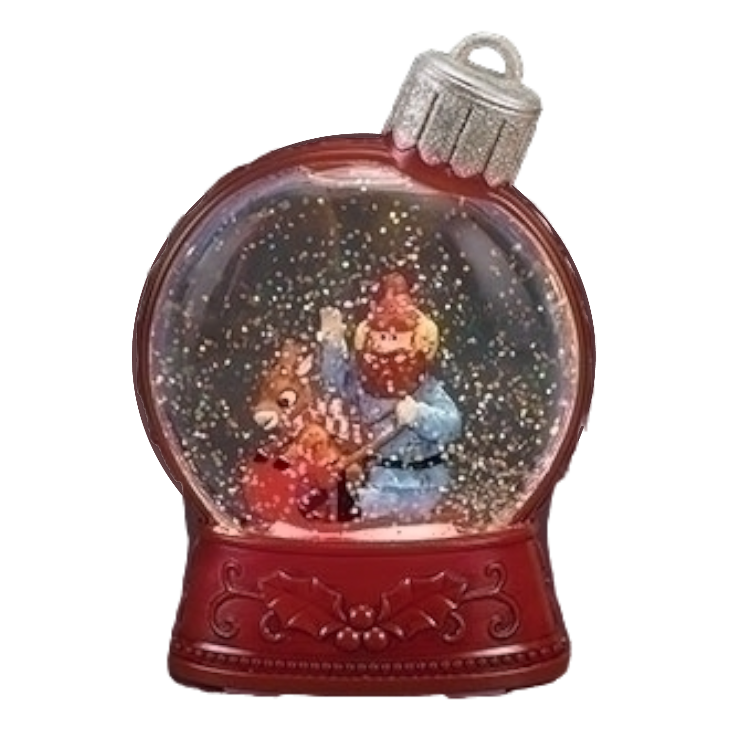 Lighted Rudolph Shimmer Ornament - Cornelius