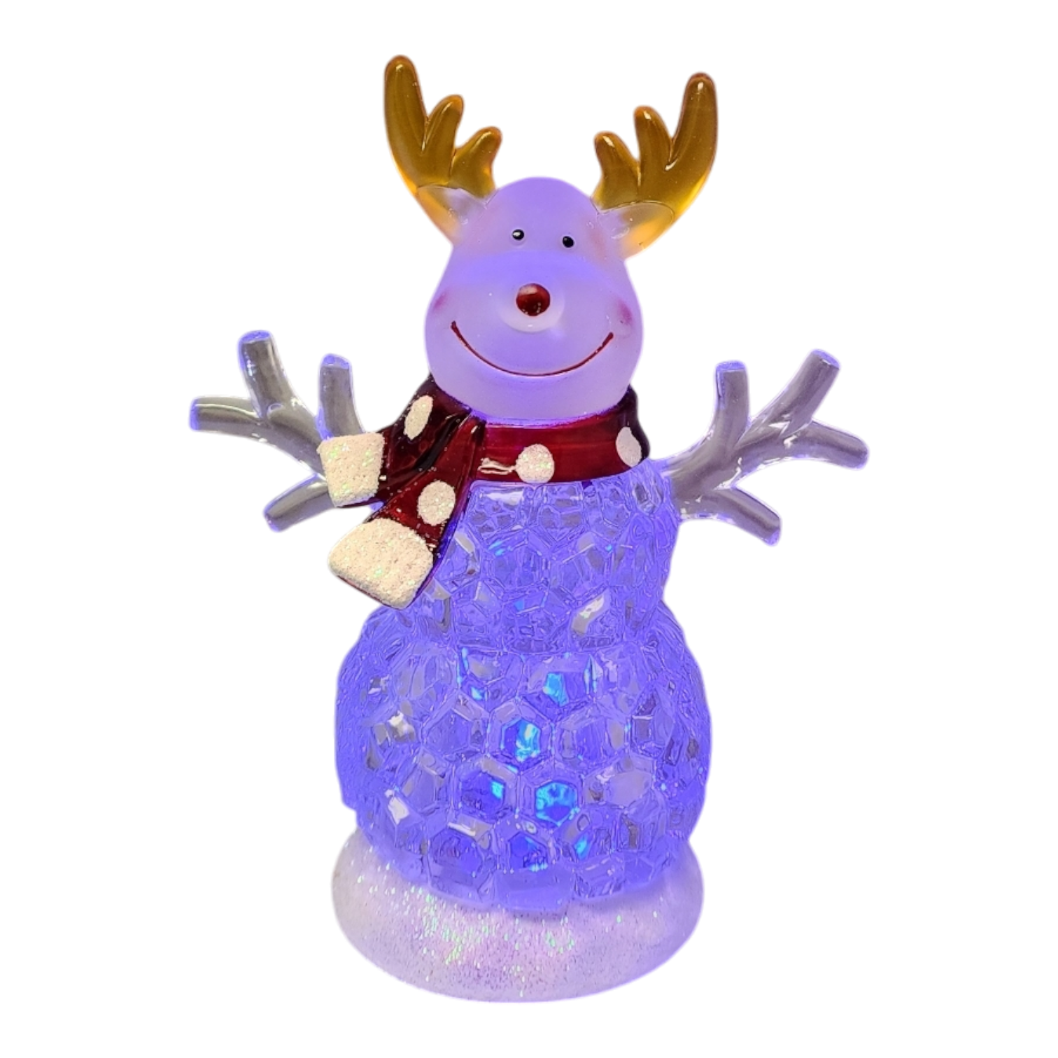 Lighted Shimmer Reindeer - 4.5 inch