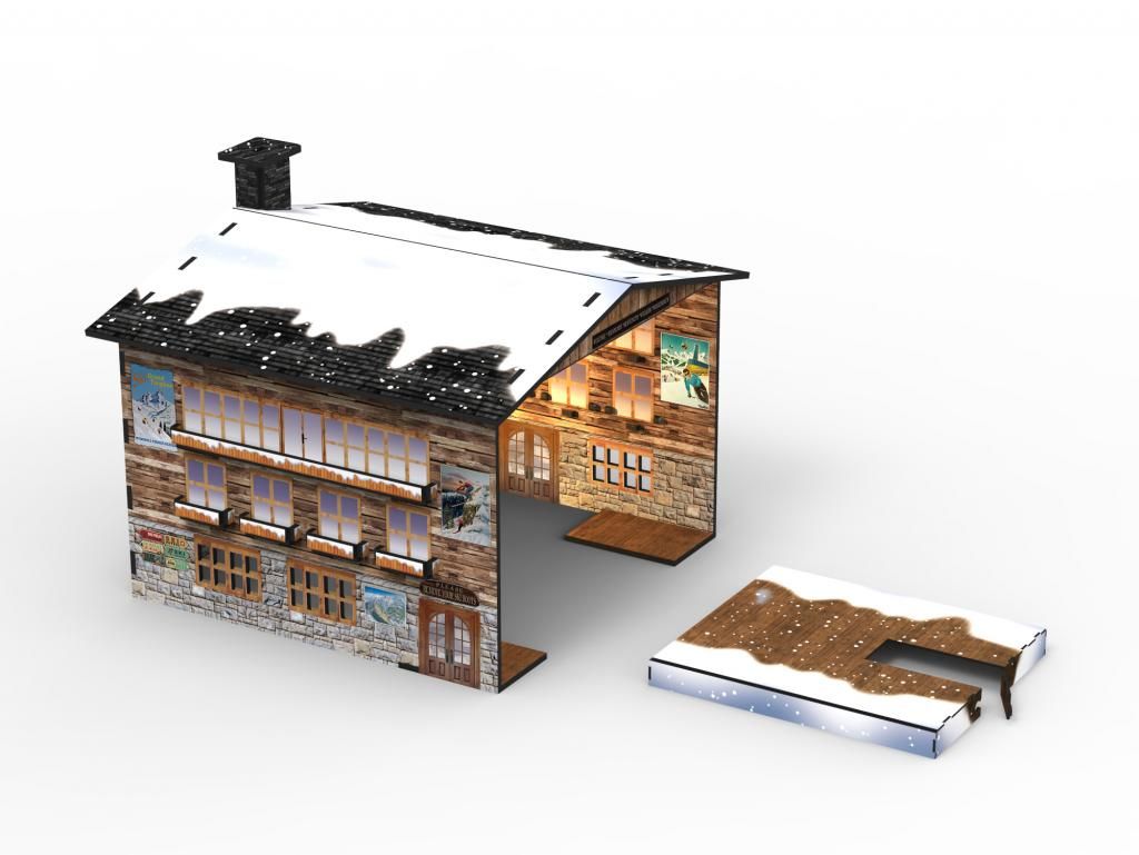 Lighted Ski Station Cover