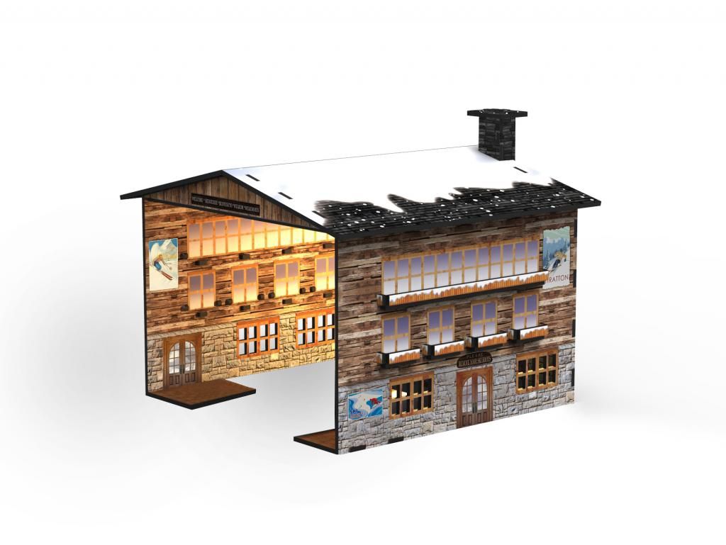 Lighted Ski Station Cover