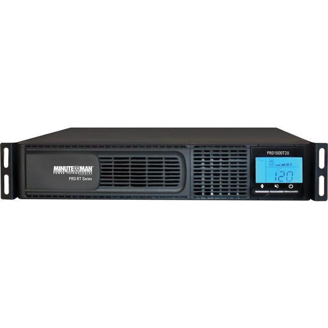 Line Interactive UPS 1500VA - Rack Tower Battery Backup | Minuteman PRO1500RT2U