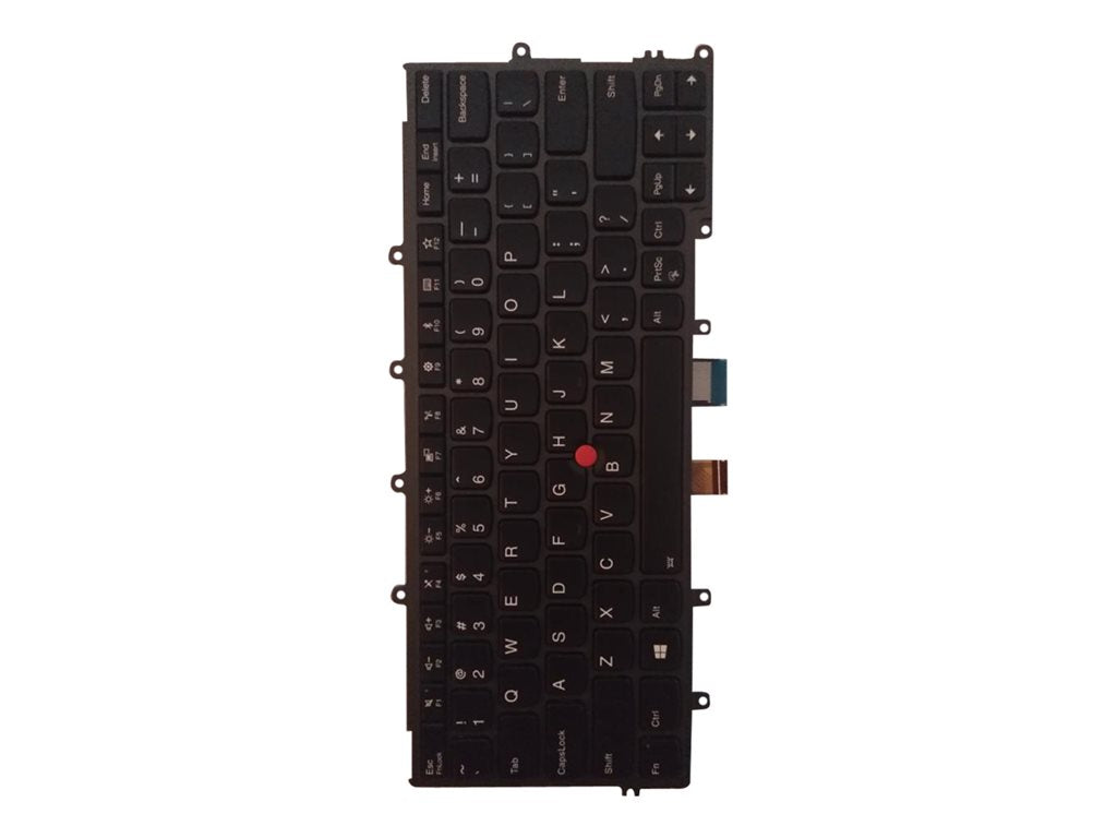 Lite-On - Notebook replacement keyboard - with Trackpoint - backlit - QWERTY - US
