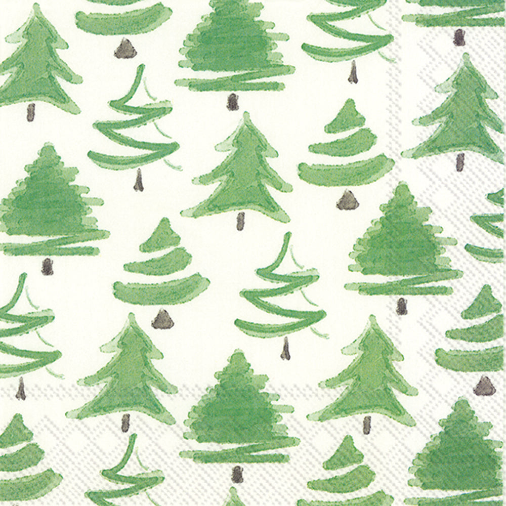 Little Christmas Trees - Cocktail Napkin