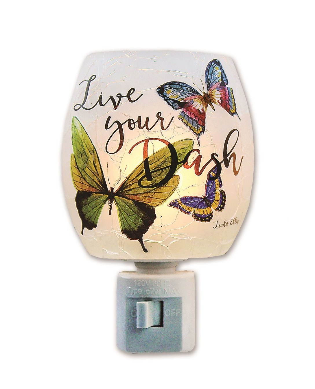 Live Your Dash - Nightlight - Butterfly