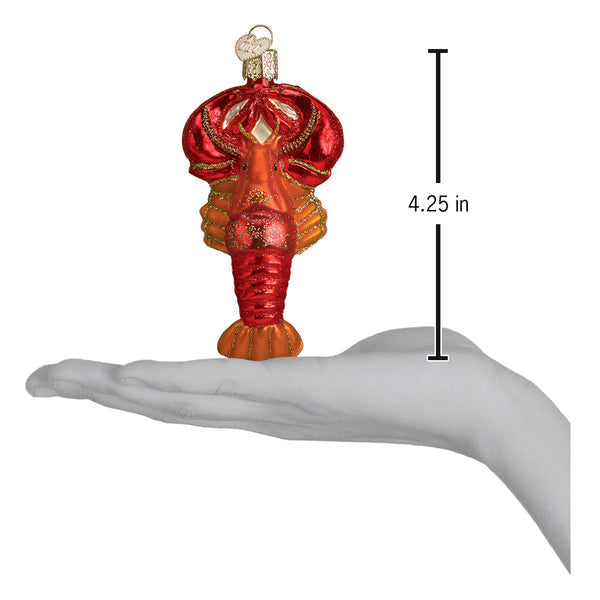 Lobster Glass Ornament