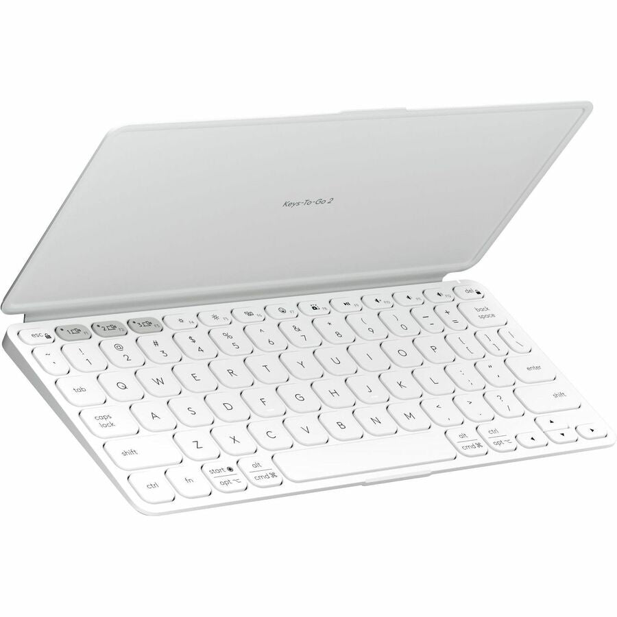 Logitech Keys-To-Go 2 Portable Bluetooth Keyboard for Tablet With Built-in Cover, Slim and 920-012919